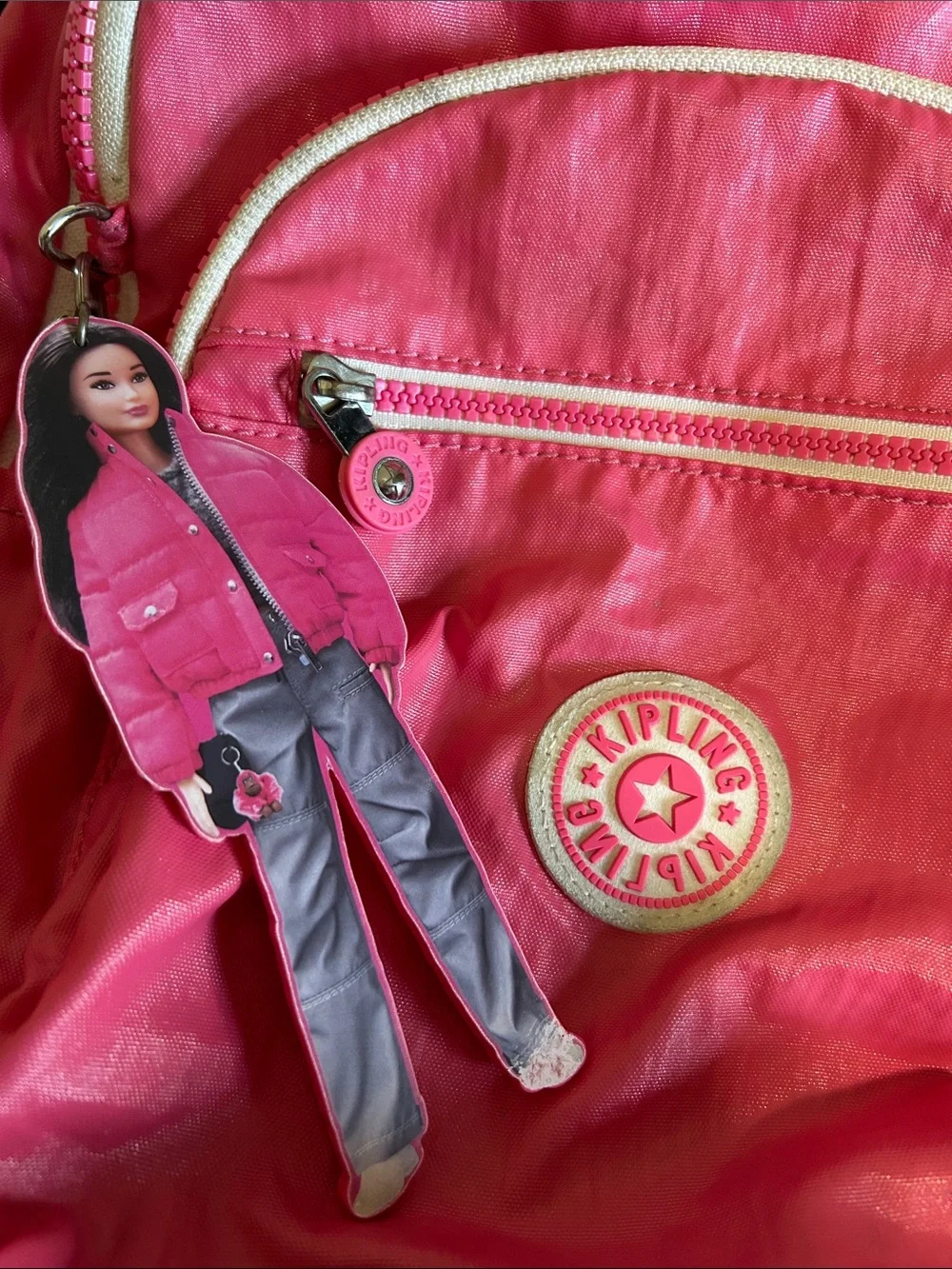 Kipling Barbie Pink Mini Backpack